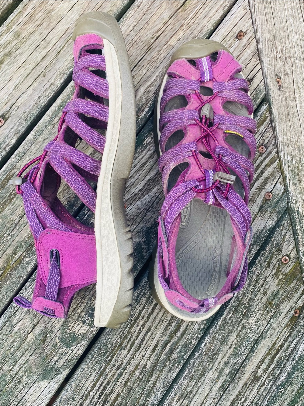 Keen Purple and Gray Women's Athletic Sandals
